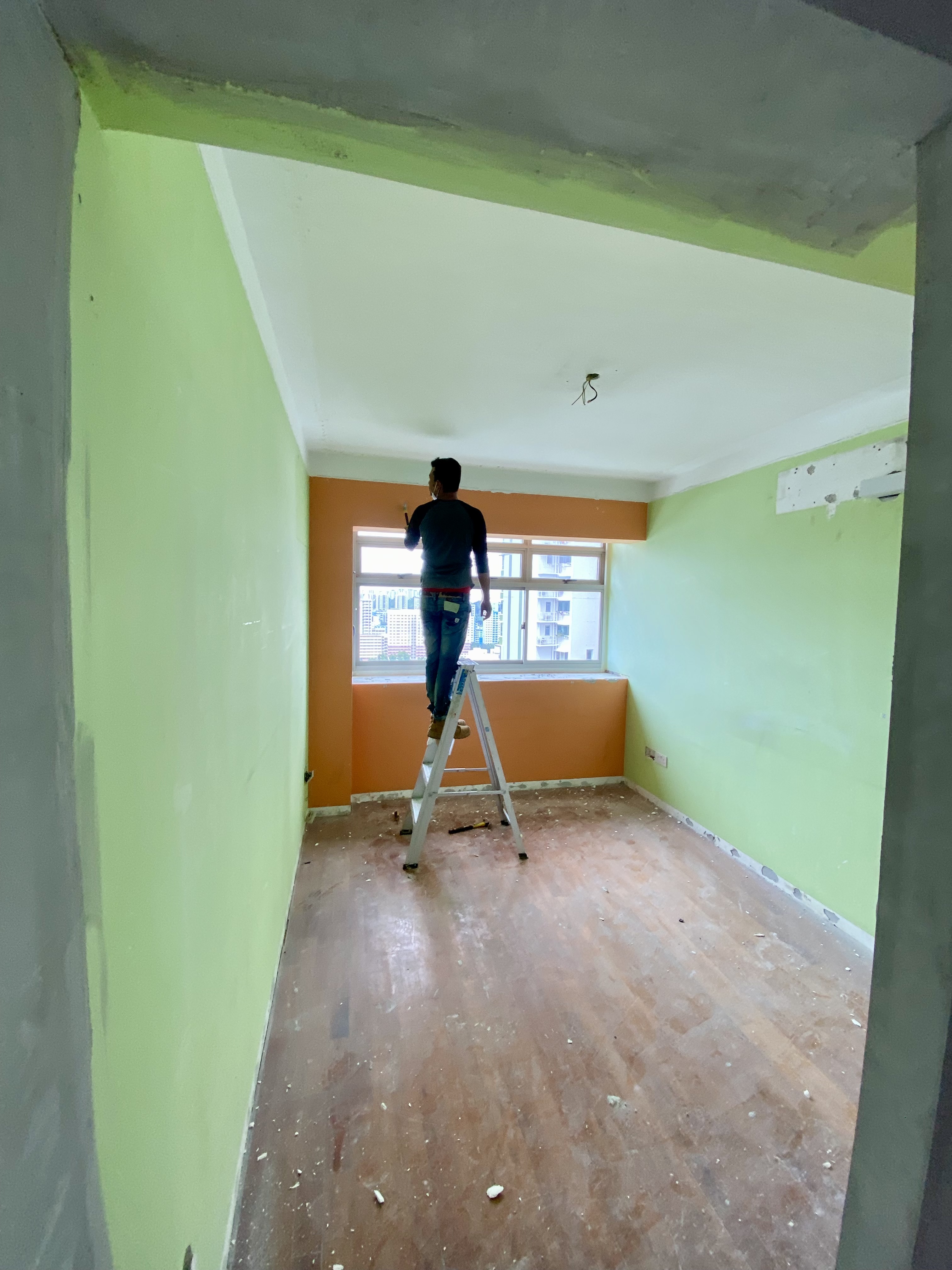68 Forfar Heights interior during work photo 2