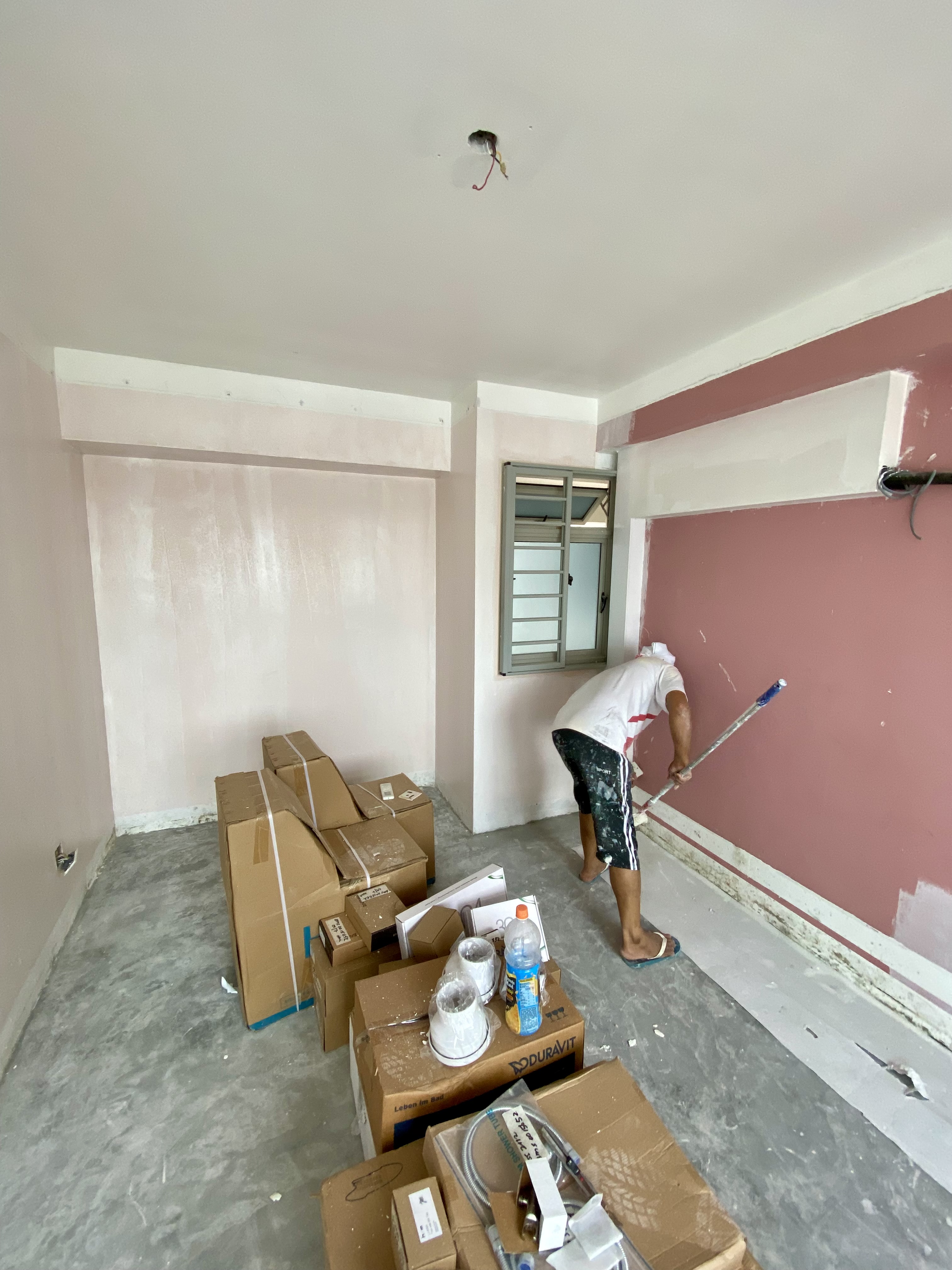 68 Forfar Heights interior during work photo 3