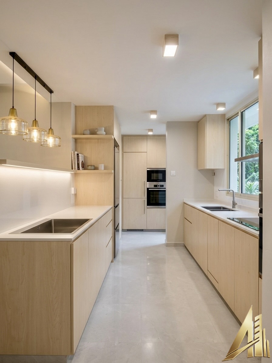 Completed condo renovation and painting works by Altrion Projects