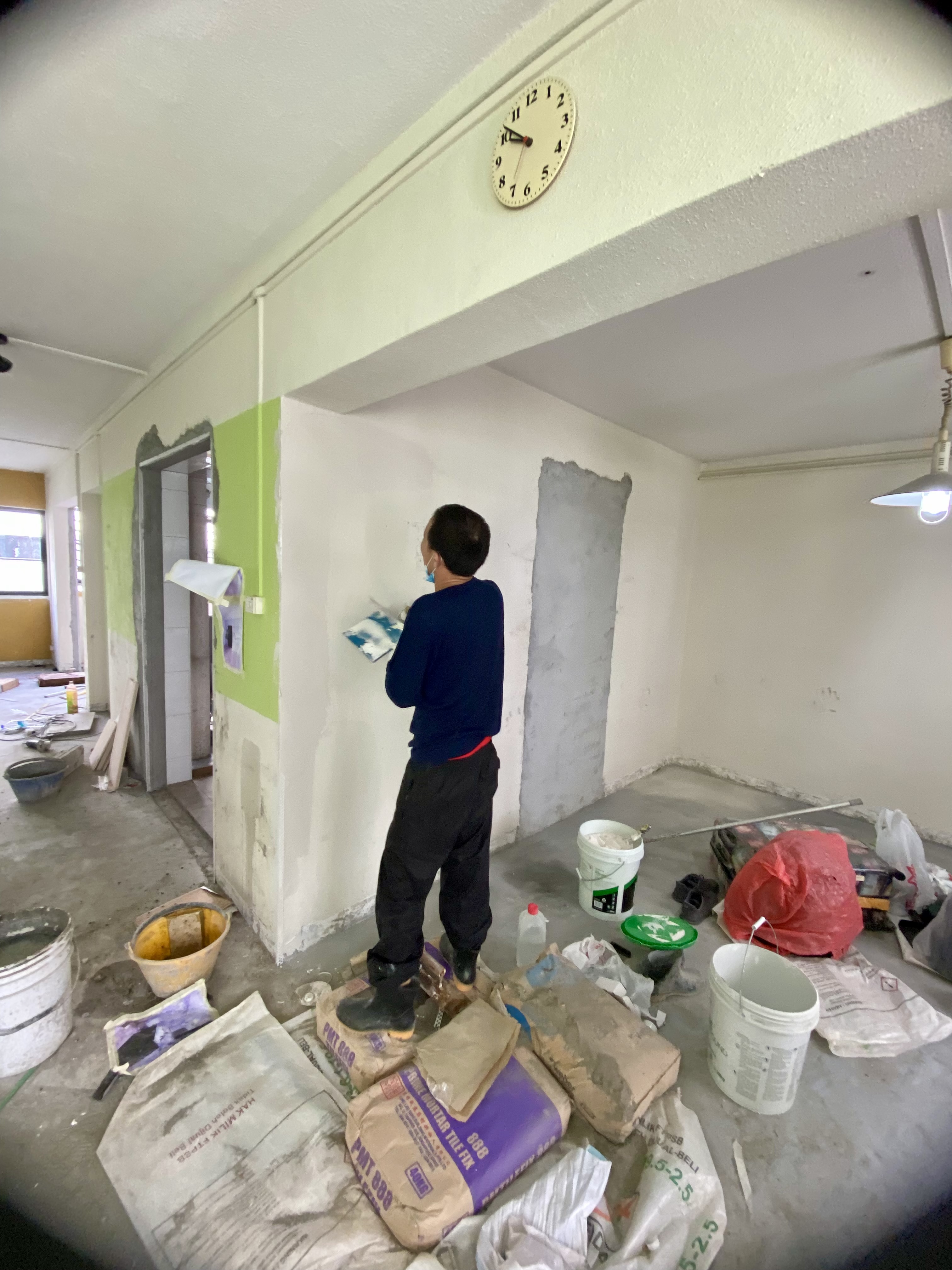 418 Upper Serangoon Central HDB during work photo 2